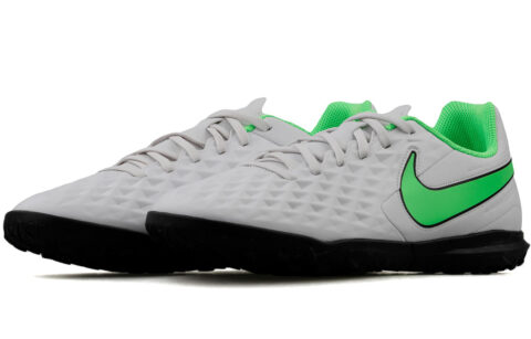 Nike Legend 8 Club TF Turf Light Silver