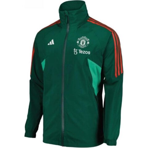 Adidas 2023 24 Manchester United Soccer Jersey Unisex Green