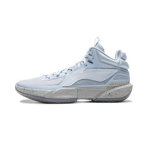Li Ning Light Speed 2MID Cushioning Slip Resistant Abrasion Resistant Mid top Basketball Shoes Men’s Blue
