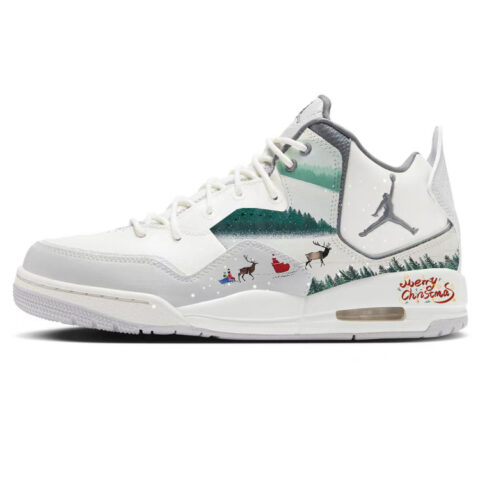 Jordan Courtside 23 Frozen, Sledge Cushioning Slip Resistant Abrasion Resistant Breathable Lightweight Mid top