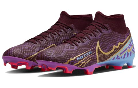 Nike Kylian Mbapp X Zoom Mercurial Superfly 9 Academy FG MG ‘Dark Beetroot’