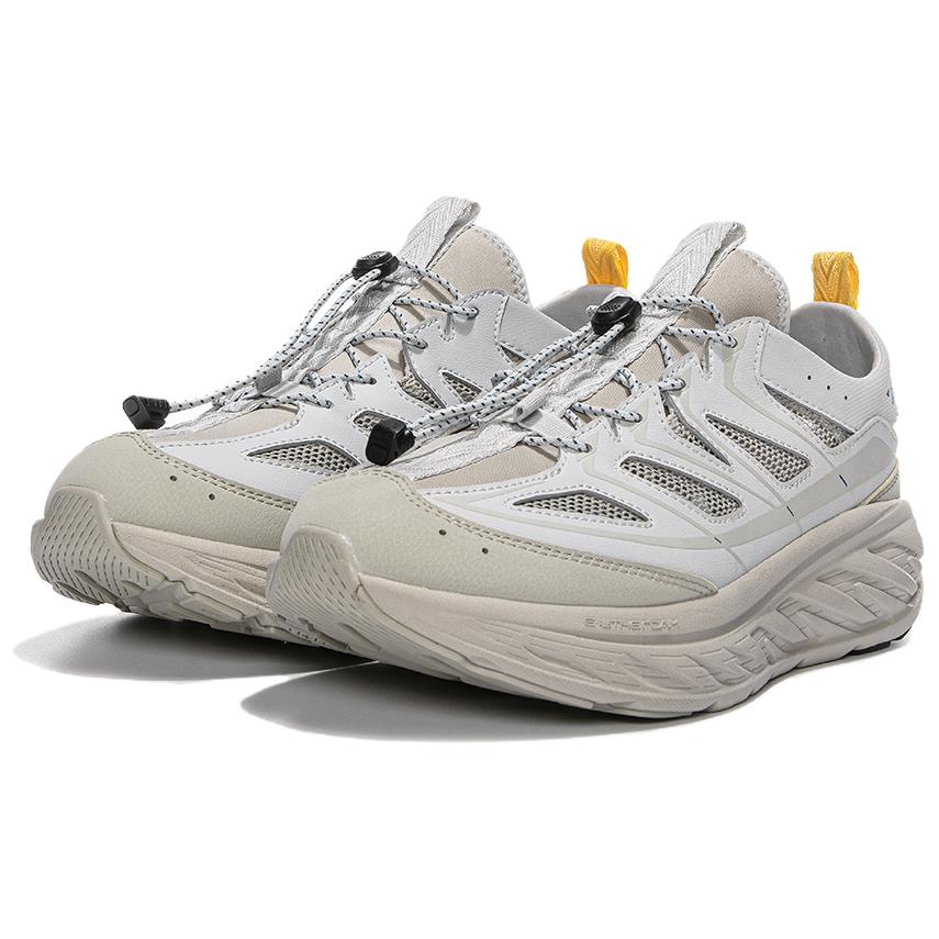 Erke Cushioning Breathable Cushioning Breathable Low top Casual Running Shoes Men’s Beige