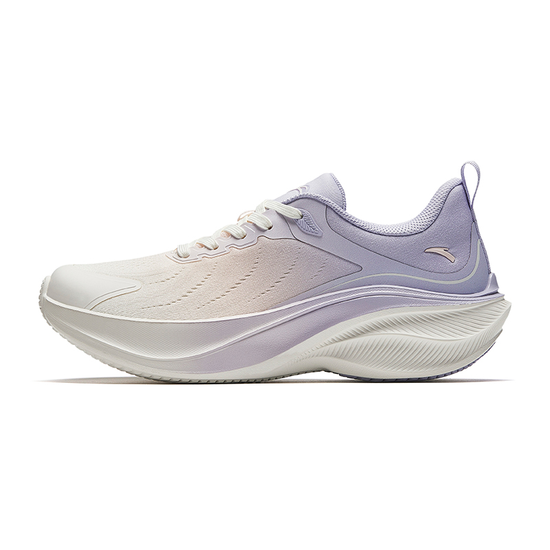 Anta Leaves Fabric Low top Running Shoes Women’s White Purple