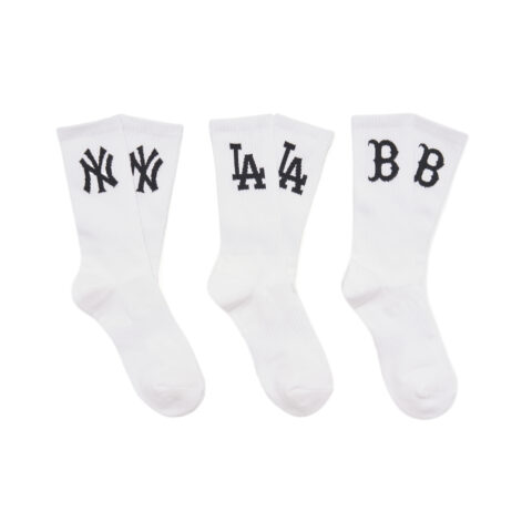 MLB Knee High Socks Unisex 3 Pack