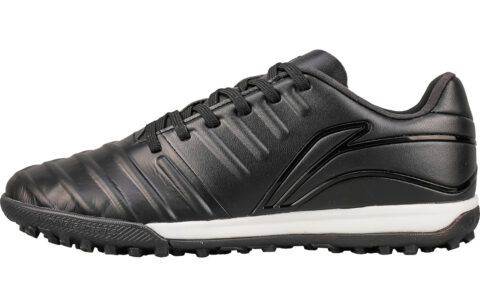 Li Ning Iron TF Turf Artificial Turf Synthetic Leather Cushioning Abrasion Resistant Lightweight Soccer Shoes Men’s