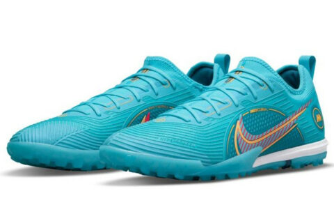 Nike Mercurial Air Zoom Vapor 14 Pro TF ‘Chlorine Blue Laser Orange’