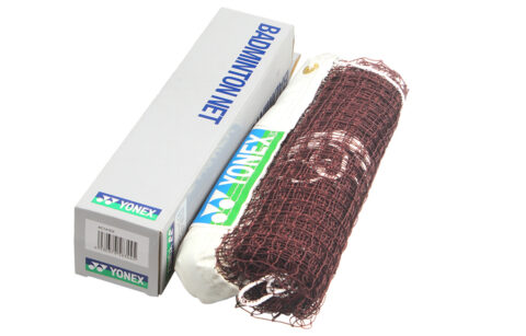 YONEX Adjustable Badminton Nets Polyester 6.1X0.75m Brown