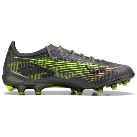 PUMA ULTRA 5 ULTIMATE AG Artificial Ground Soccer Shoes Men’s Silver Yellow