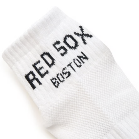 MLB BOSTON REDSOXNew York Yankees Ankle Socks Unisex 3 Pack White