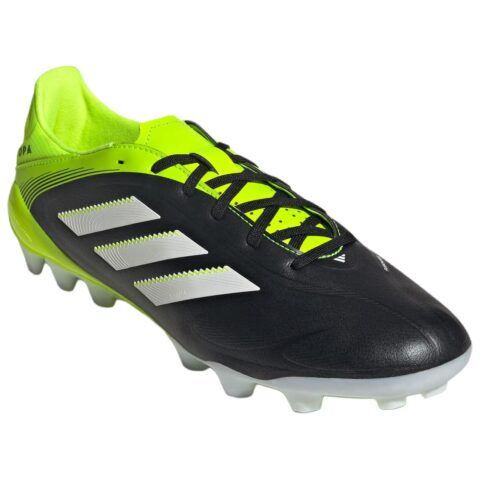 Adidas Copa Pure 3 Abrasion Resistant Soccer Shoes Unisex Black Green