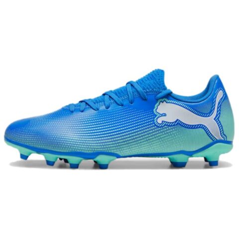 PUMA FUTURE 7 PLAY Composite Material Soccer Shoes Unisex Blue