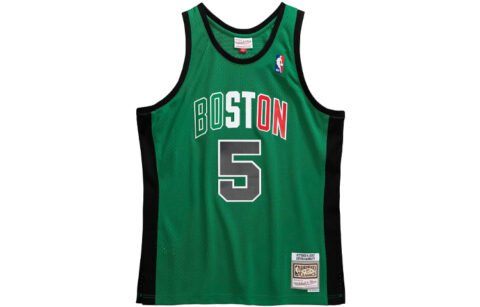 Mitchell & Ness Kevin Garnett Boston Celtics 2007 08 Italy Game Swingman Jersey