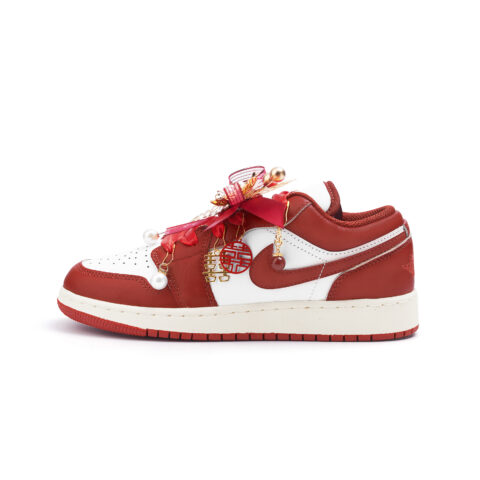 Jordan Air Jordan 1 Low top Vintage Basketball Shoes Women’s Red