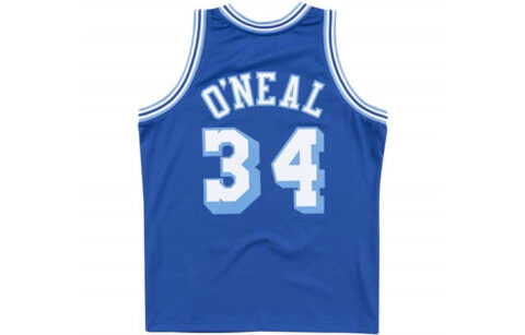 Mitchell Ness «Los Angeles Lakers Alternate 1996-97 Shaquille O’Neal» swingman jersey