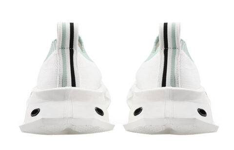 NORVINCY Low top Running Shoes Unisex White Green Stylish Outdoors