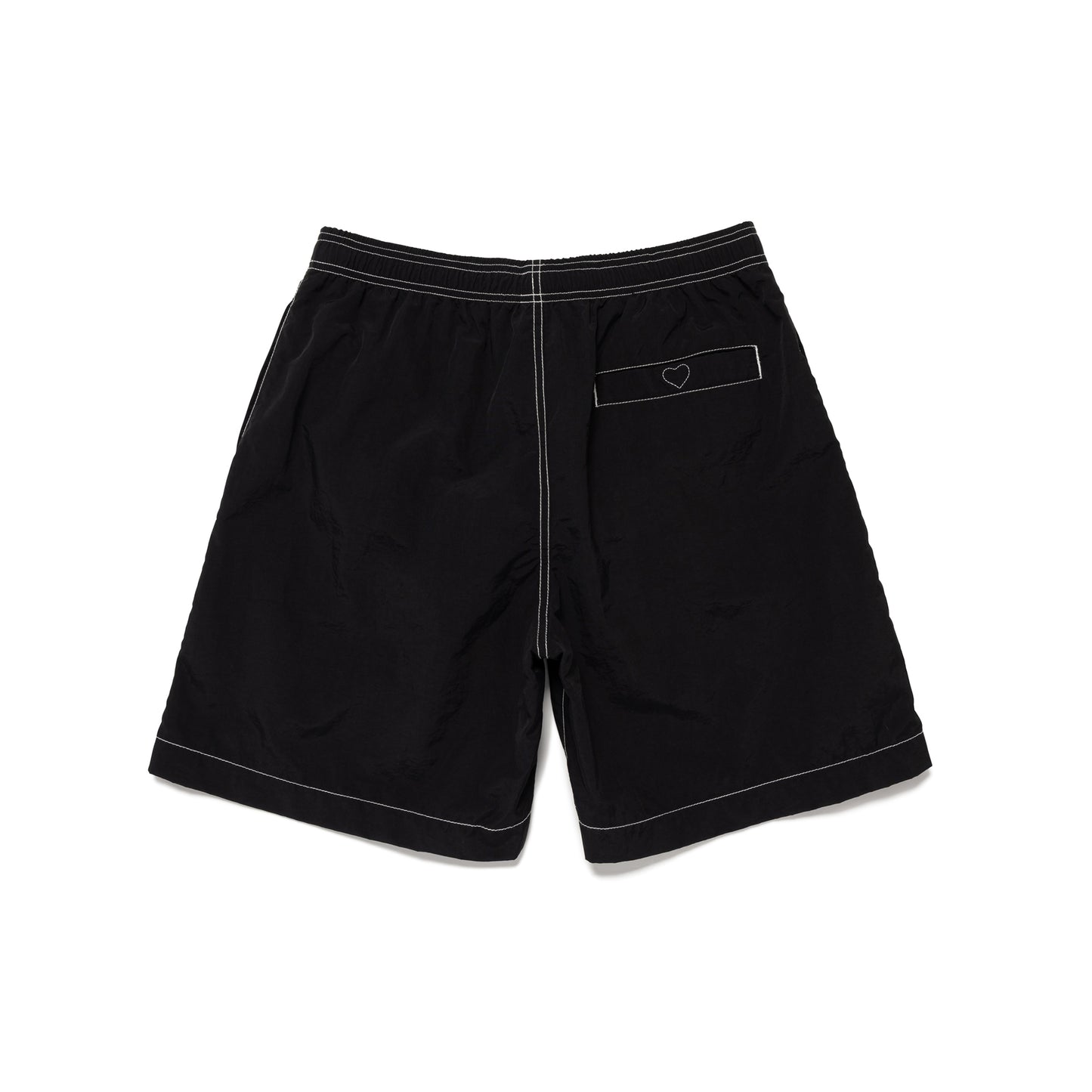 Human Made Heart-Logo Elasticated Waistband Swim Shorts
