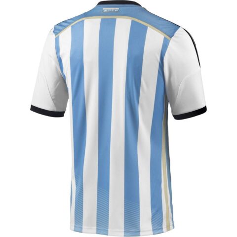 Adidas Soccer Jersey Argentina 2014 World Cup, Home, Fan Edition Men’s Sky Blue