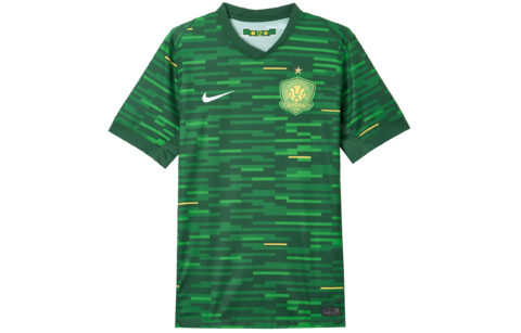 Nike Dri Fit Soccer Jersey Men’s Pine Green/Canyon Green/White