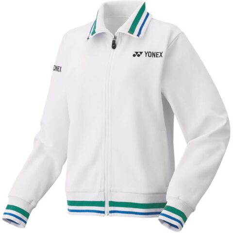 YONEX Badminton Jerseys Women's White Stand Collar Moderate