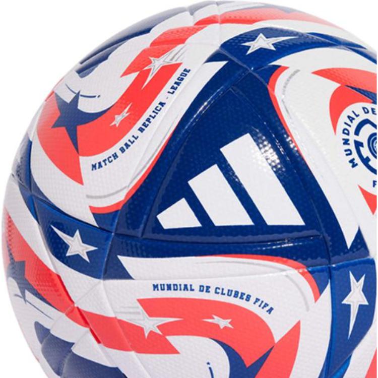 Adidas Size 4 5 Size Soccer Ball Seamless Thermal bonding Unisex Blue White Red