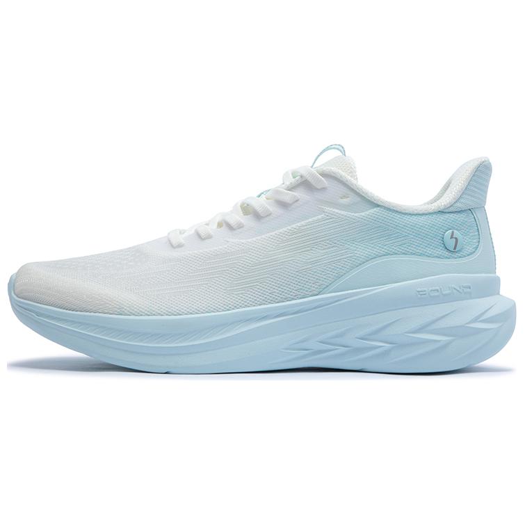 361° Slip Resistant, Abrasion Resistant, Rebound Low top Sprint Running Shoes Men’s White Blue