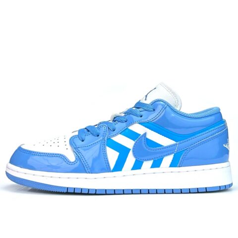 Jordan Air Jordan 1 Vintage Basketball Shoes Unisex Low Top Blue/White