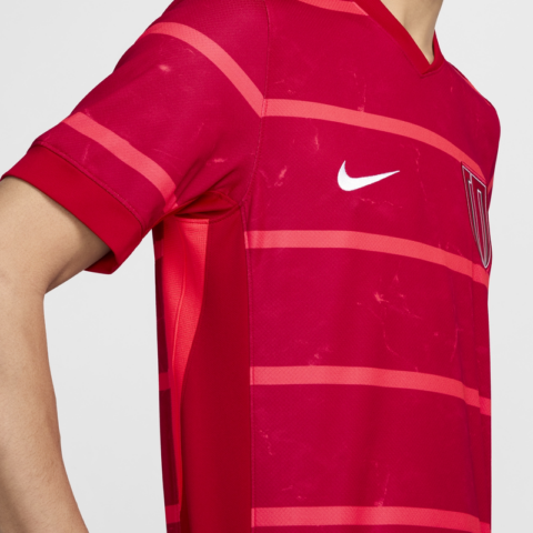 Nike Dri Fit Soccer Jersey Men’s Gym Red/Laser Red/White
