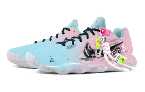 Nike Hyperdunk 2017 Starlight Fantasy, Heart Box Cushioning Coverage Support Low top Basketball Shoes Men’s