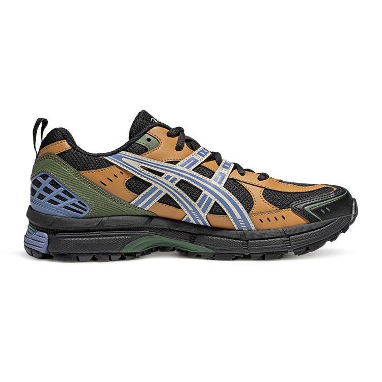 ASICS Gel Kahana 8 Cushioning Breathable Rebound Low top Trail Running Shoes Men’s Black Brown
