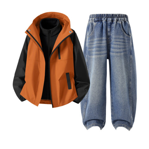 Disney Kids Casual Sportswear Hooded Moderate