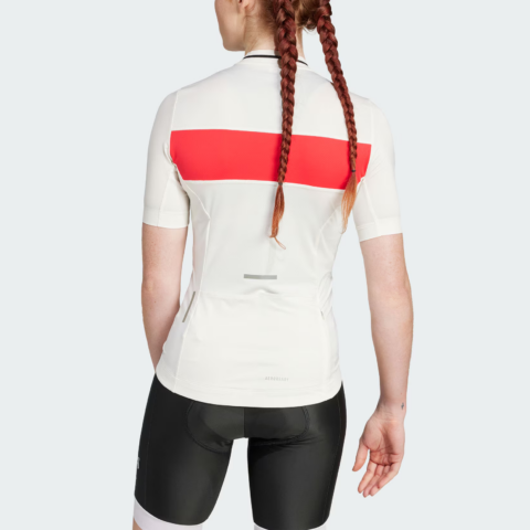 Adidas Heritage TEMPO LEGACY JERSEY Cycling Clothing Women’s Pink White/Pure Gemstone Red