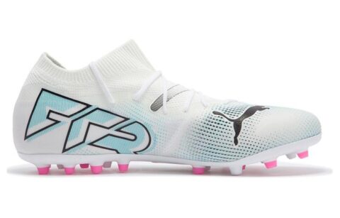 PUMA Future 7 Match Mg Cleats ‘White Blue Pink’