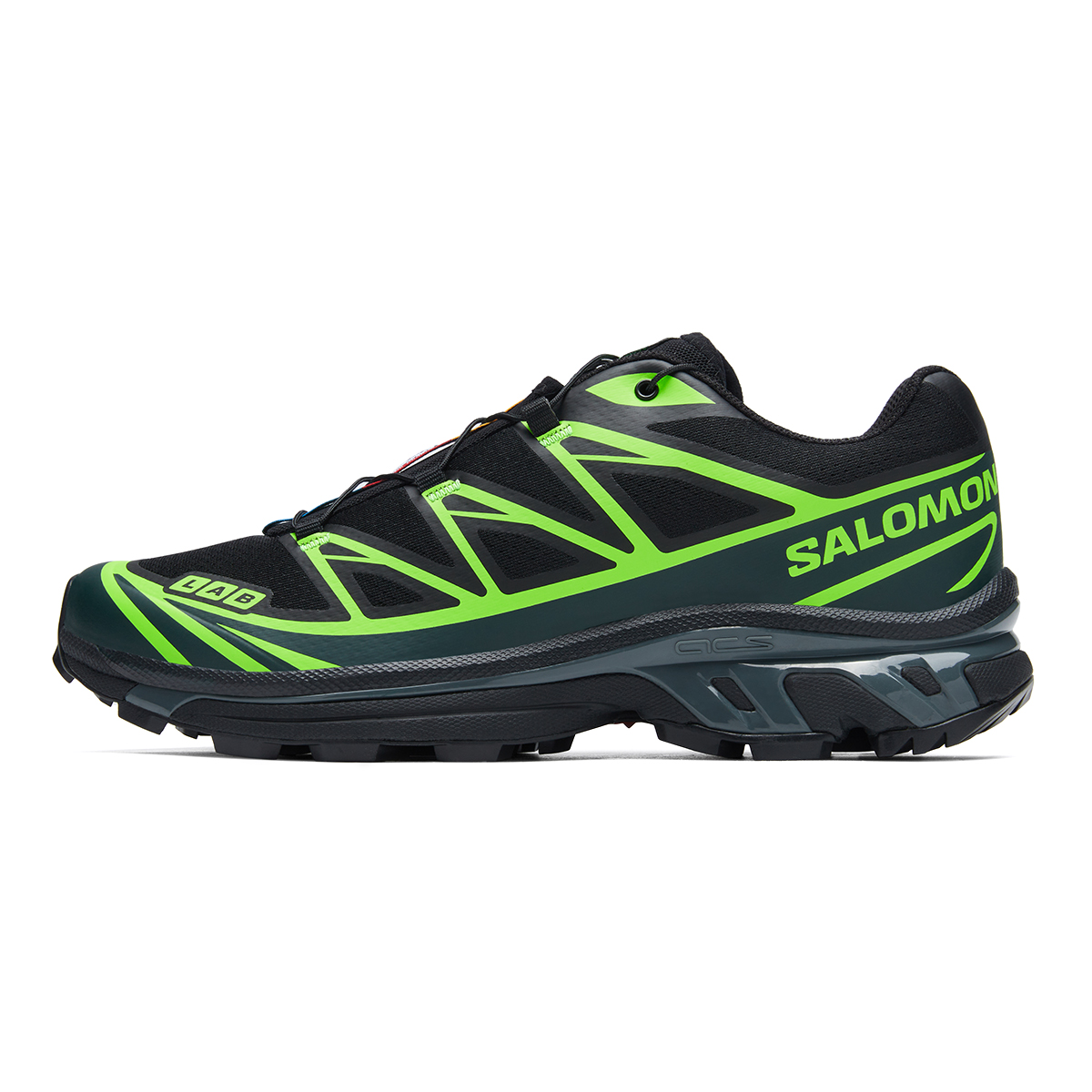 SALOMON XT-6 Neon Tokyo Green Gecko