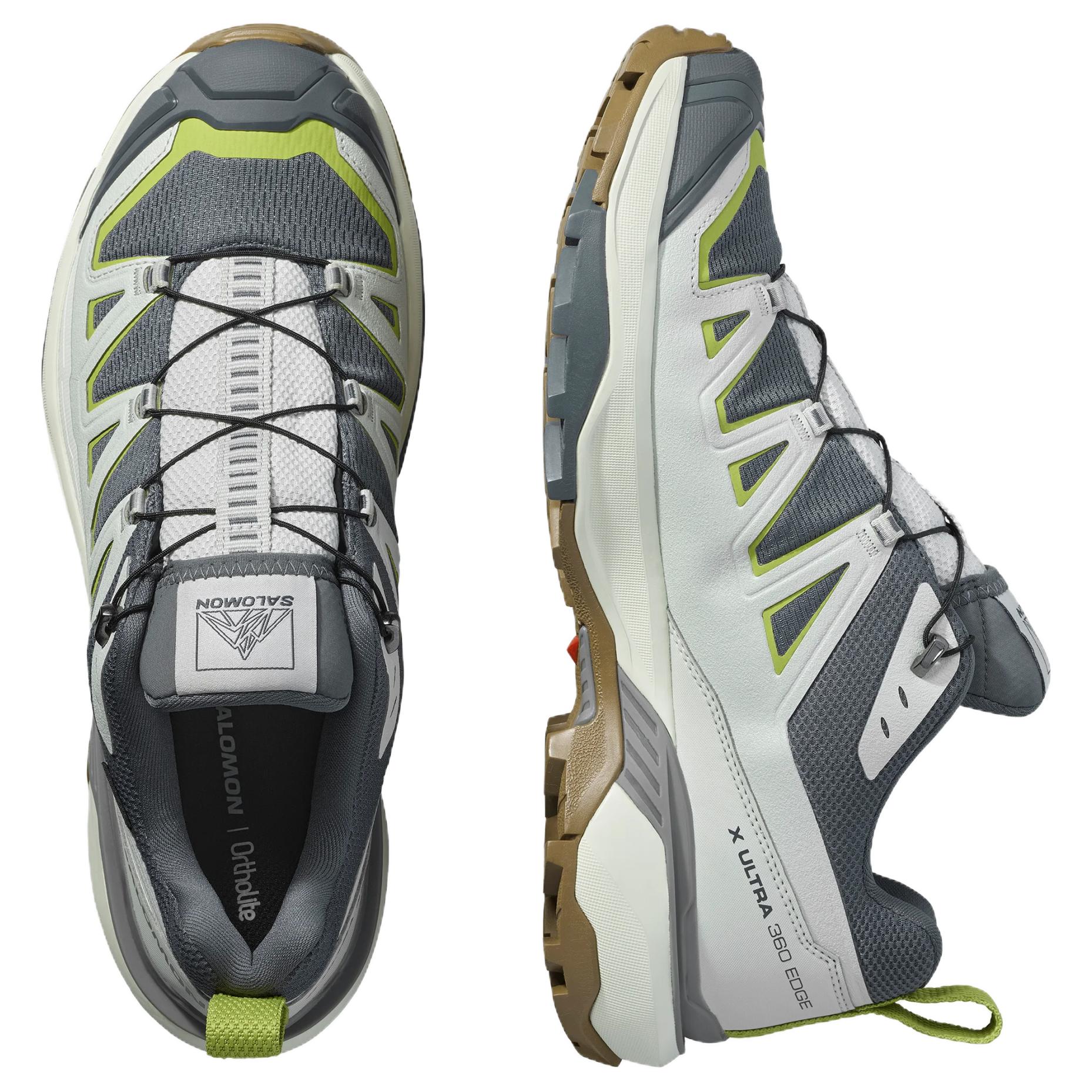 SALOMON X ULTRA 360 Waterproof Support Grip Mountaineering Hiking Shoes Men’s Gray