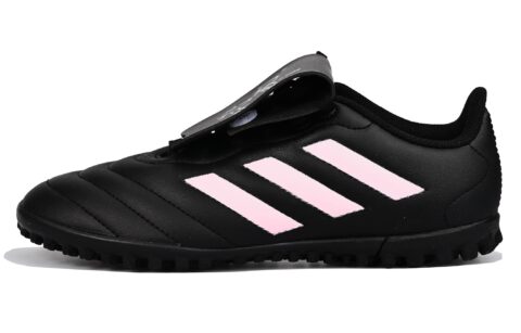 Adidas GOLETTO VII Abrasion Resistant Soccer Shoes Unisex Black Pink