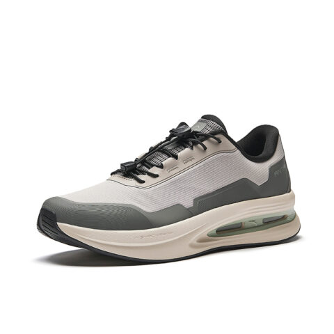 CHAOJIANTA Slip Resistant Abrasion Resistant Slip Resistant Abrasion Resistant Low top Training Shoes Men’s Gray Green