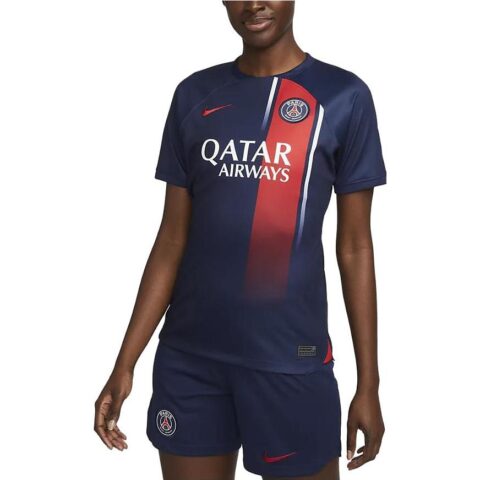 Nike Soccer Jerseys Women’s Blue Crew Neck Moderate