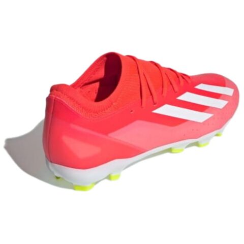 Adidas X CRAZYFAST LEAGUE Artificial Turf Slip Resistant Abrasion Resistant Soccer Shoes Men’s Red White