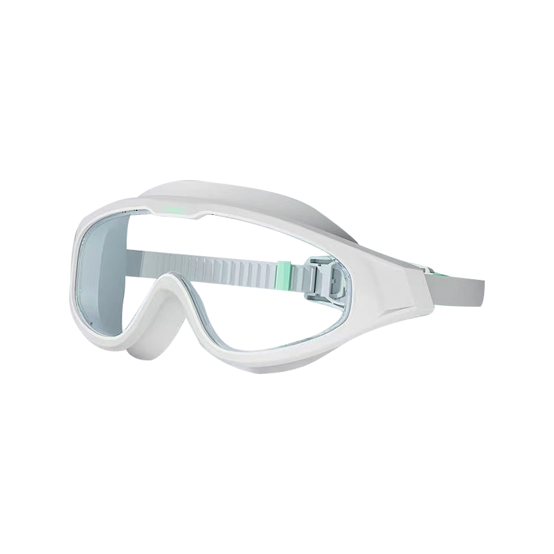 Li Ning Swim Goggles Indoor And Outdoor Unisex White Green