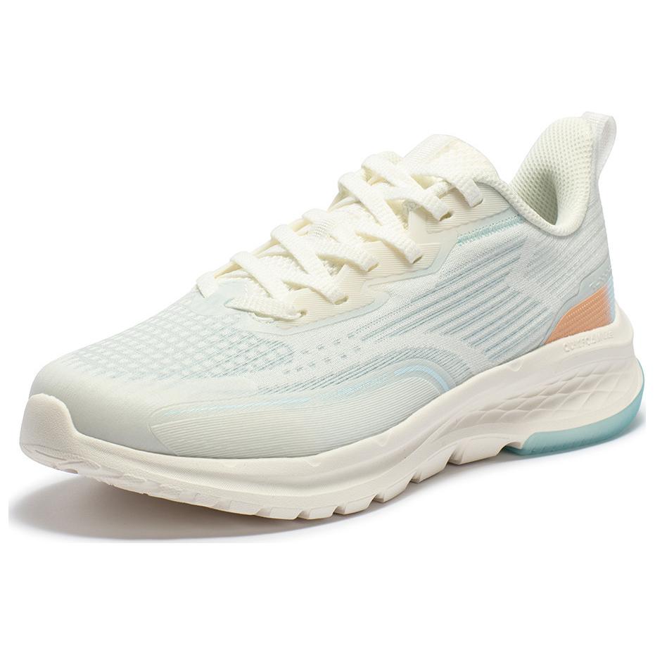 361° Comfortable And Trendy Slip Resistant Abrasion Resistant Low top Running Shoes Women’s White Blue