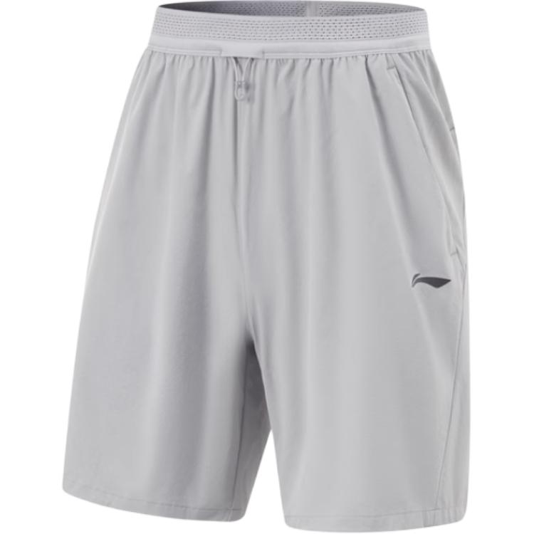 Li Ning Fitness Series Sports Shorts Men's Geological Gray