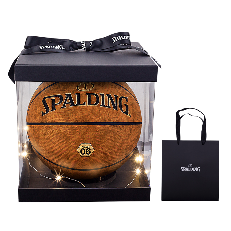 SPALDING Pilot Collection 77 739Y PU Basketball PILOT 06 Brown Training Unisex China Mainland Version