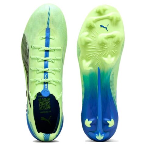 PUMA Ultra 5 Cushioning Abrasion Resistant Cushioning, Wear Resistant Soccer Shoes Women’s Green