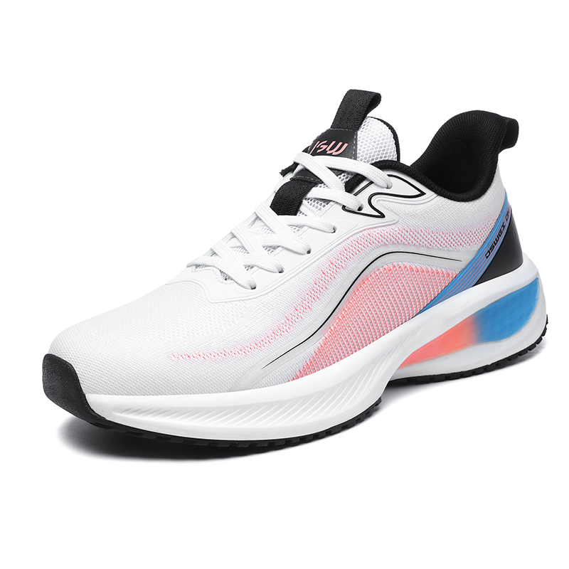 JSWEI Cushioning Slip Resistant Abrasion Resistant Low top Long Distance Running Shoes Men’s