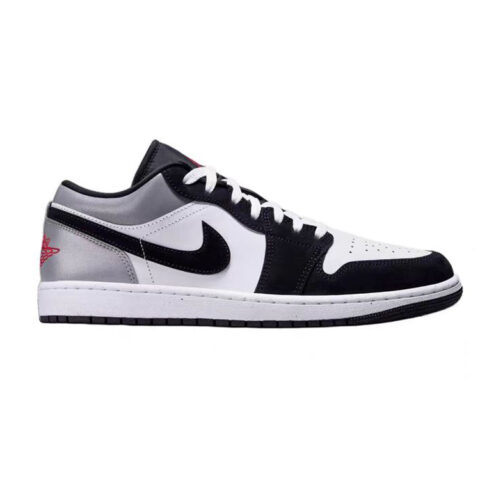 Jordan Air Jordan 1 Slip Resistant Abrasion Resistant Low top Vintage Basketball Shoes Men’s Black White Blue