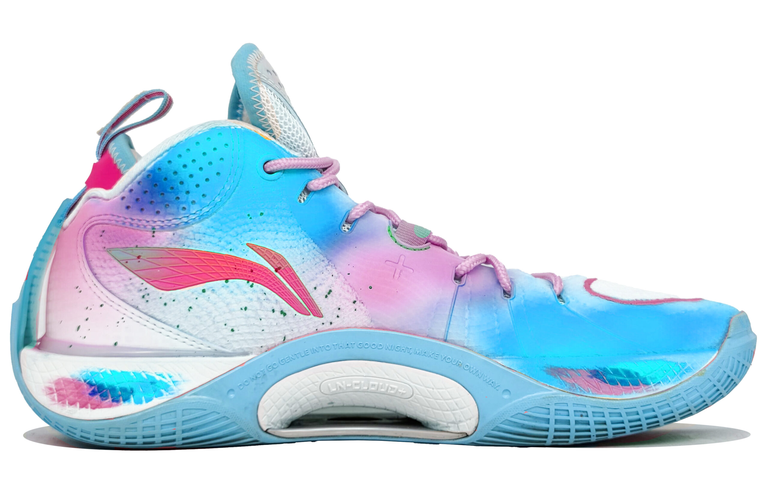 Li Ning Wade Shadow 5 Cushioning Impact Resistant Rebound Cushioning Impact Resistant Rebound Low top Basketball Shoes