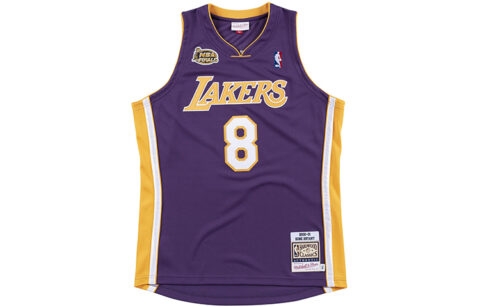 Mitchell Ness Basketball Jersey Unisex Purple