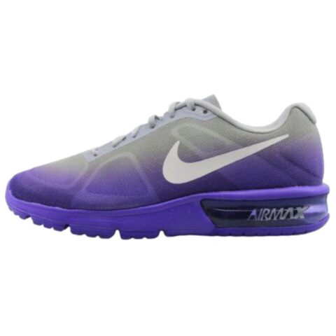 Nike Air Max Sequence Low top Running Shoes Unisex Purple