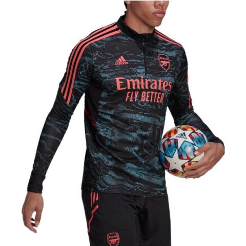 Adidas Arsenal Soccer Jerseys Men’s Cyan Moderate Straight Fit