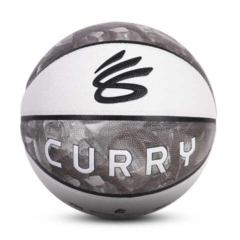 Under Armour Pu Basketball White Gray Size 7 Ball Training Unisex China Mainland Version